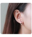 Silver Stud Earring STS-5878